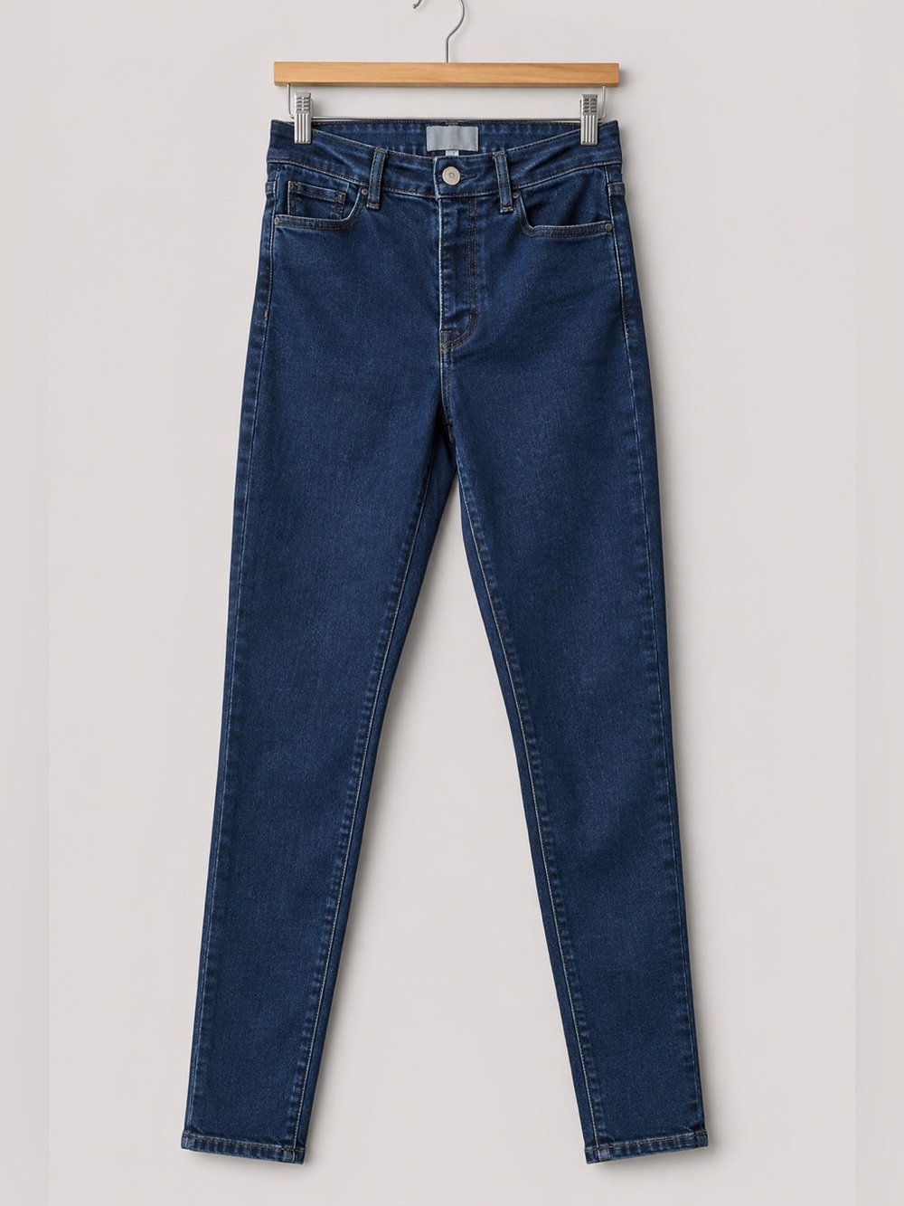 Everlane The High Rise Skinny Jean SZ 27 Regular Dark Wash Stretch Denim Classic